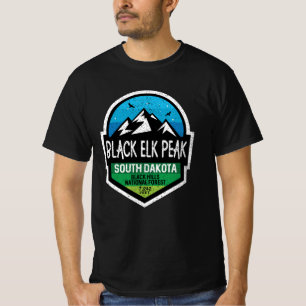 Black Elk Peak South Dakota Mountain Adventure T-Shirt