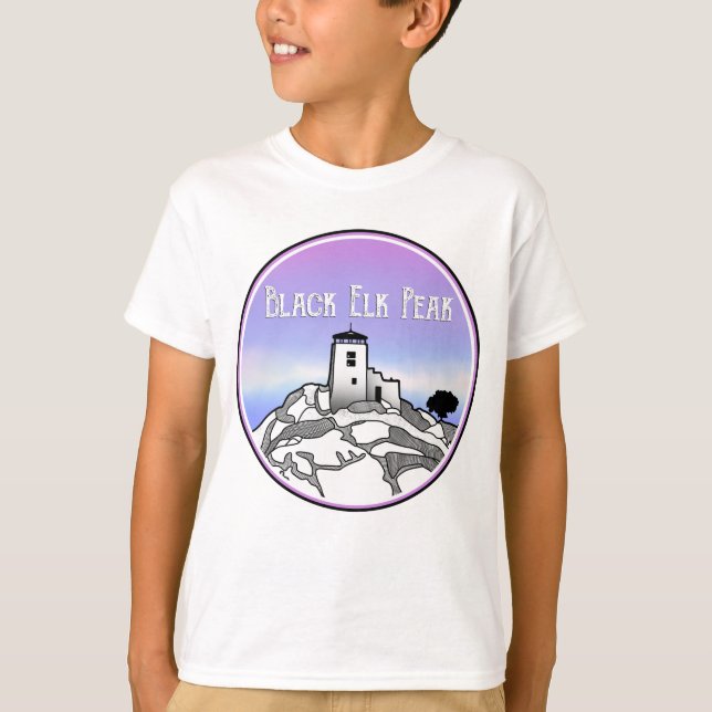 Black Elk Peak South Dakota T-Shirt (Front)