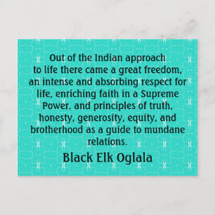 Black Elk postcard