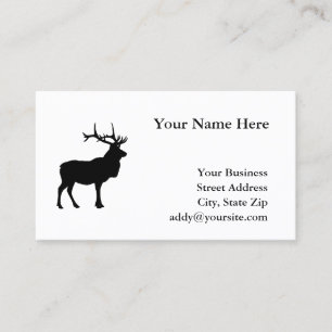 Black Elk Silhouette Business Card