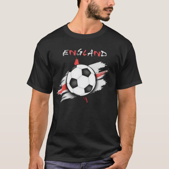 Black England T-shirt. 03 T-Shirt (Front)