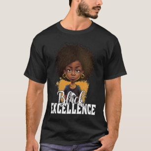 Black Excellence African Pride Black History Month T-Shirt