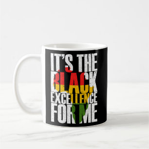 Black Excellence Afro Black Pride African Black Hi Coffee Mug
