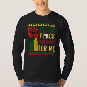 Black Excellence Afro Black Pride African Black Hi T-Shirt