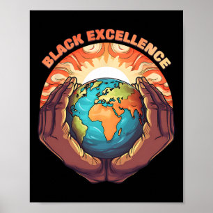 Black Excellence Black History Month _1 Poster