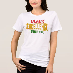 Black Excellence Since 1865 Heritage Pride Tri-Blend Shirt