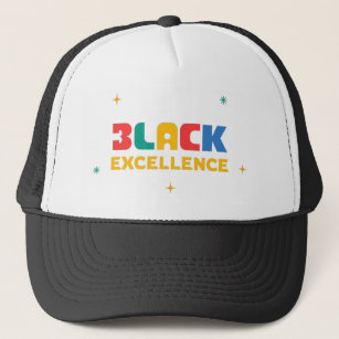 Black Excellence Trucker Hat