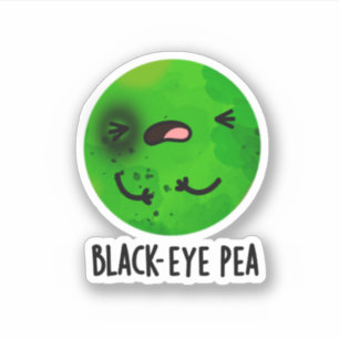 Black Eye Pea Funny Veggie Pun