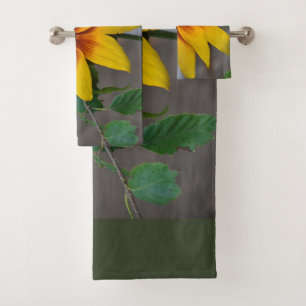 Black-Eyed Susan Bath Towel Set