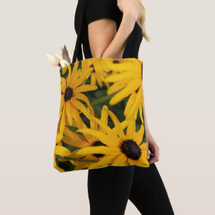 Black Eyed Susan Bright Yellow Tote Bag