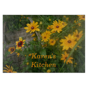 Black Eyed Susan Cutting Board