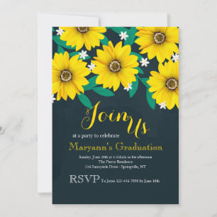 Black-eyed Susan Daisies Invitation