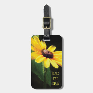 Black Eyed Susan Fine Art Photography Luggage Tag