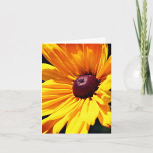 Black Eyed Susan Flower Customisable Note Card