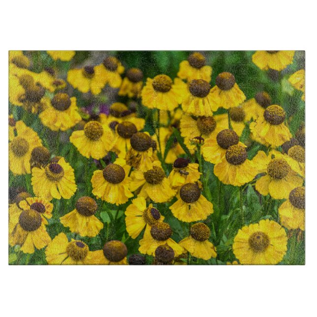 Black eyed Susan flowers Cutting Board (Front)