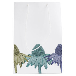 Black Eyed Susan Flowers Medium Gift Bag