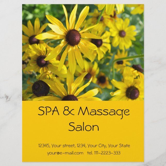 Black eyed Susan Flyer (Front)