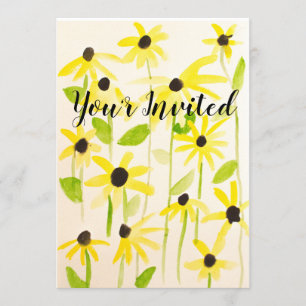 Black-Eyed-Susan Invitation