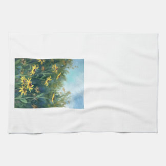 Black Eyed Susan kitchen towel by Mandy Roeing