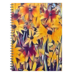 BLACK EYED SUSAN   NOTEBOOK