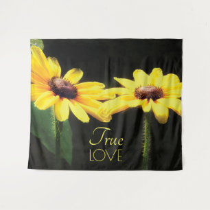 Black Eyed Susan Photo True Love Tapestry