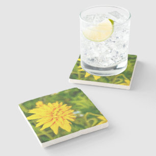 Black eyed Susan Stone Coaster
