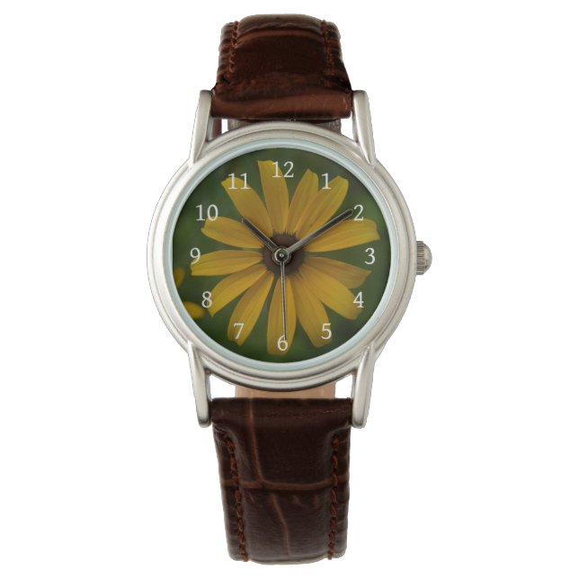 Black Eyed Susan Wrist Watch (Front)