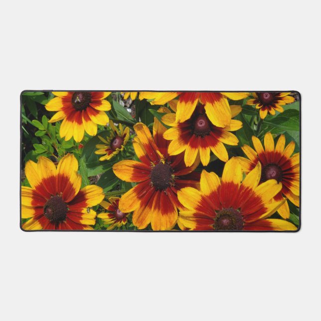 Black-eyed Susans Desk Mat (Front)