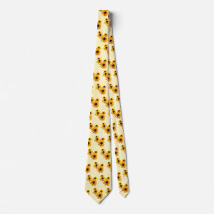 Black Eyed Susans Heart Tie