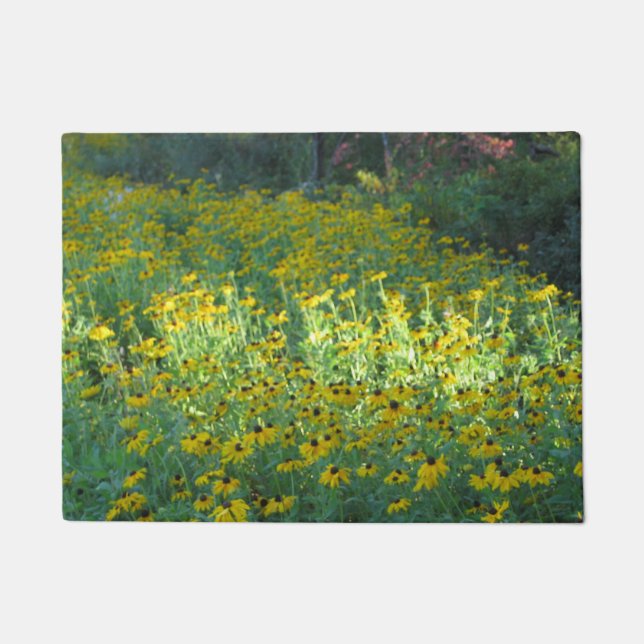 Black Eyed Susans in the Sunlight Doormat (Front)