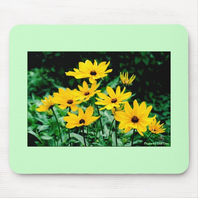 Black Eyed Susans Mousepad (Front)