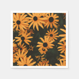 black eyed susans napkin
