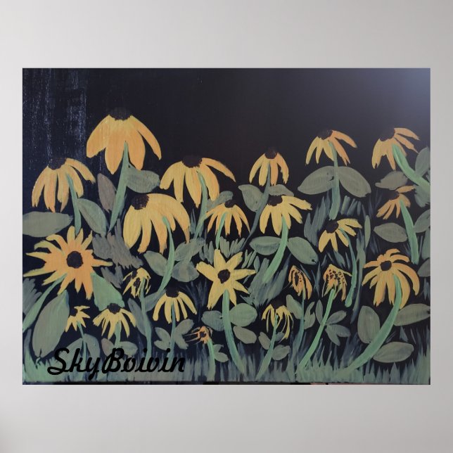 black eyed susans poster (Front)