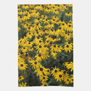 Black-Eyed Susans Tea Towel