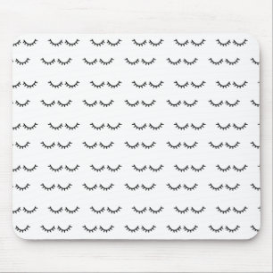 Black Eyelashes Mouse Mat