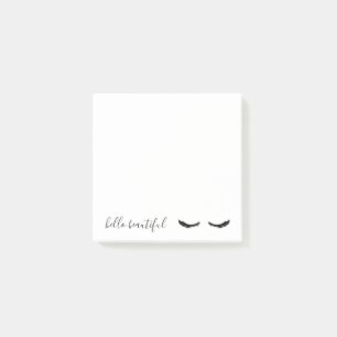 Black Eyelashes Post-it Notes