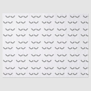 Black Eyelashes Tissue Paper
