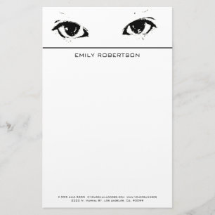Black Eyes Stationery