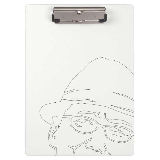 BLACK FACE LINE CLIPBOARD (Front)