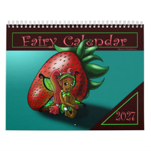 Black Fairies 2027 Calendar