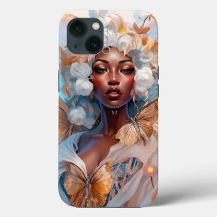 Black Fairy Queen Fantasy Art iPhone 13 Case