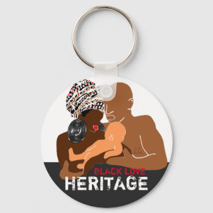 Black Family Brown Love Black Love Key Ring