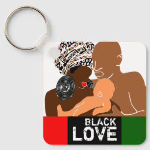 Black Family Brown Love Black Love Key Ring