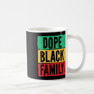 Black Family Juneteenth History Month Matching Coffee Mug
