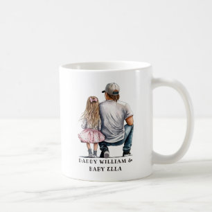 Black Father and Daughter Bond (11) Coffee Mug