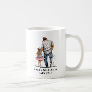Black Father and Daughter Bond (14) Coffee Mug