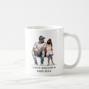 Black Father and Daughter Bond (3) Coffee Mug