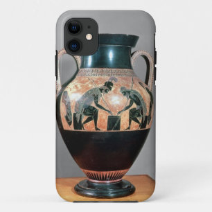 Black-figure amphora depicting Ajax and Achilles, iPhone 11 Case
