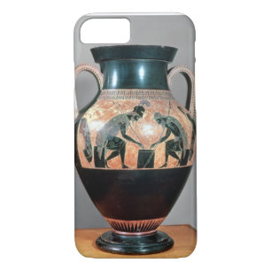 Black-figure amphora depicting Ajax and Achilles, iPhone 8/7 Case