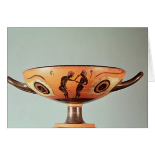 Black figure kylix, c.580-525 BC